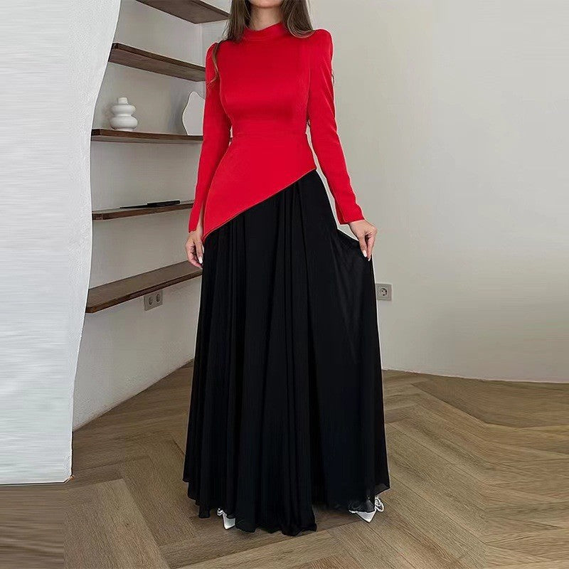 Elegant Soft Gradient Maxi Dress