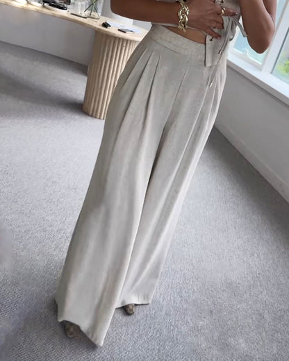Avery Lace-Up Two-Piece Set