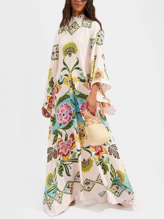 Natalie Sunshine Floral Maxi Dress
