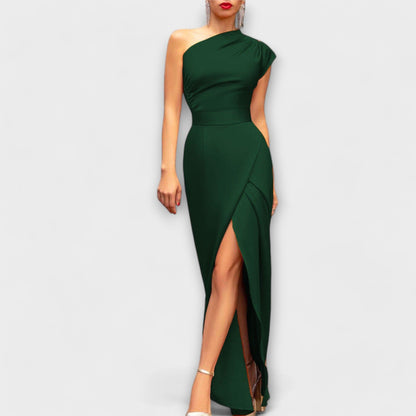 Hazel Elegant Asymmetrical Evening Dress