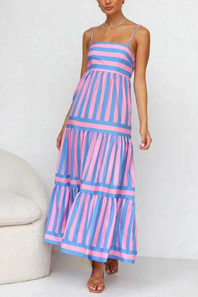 Striped Maxi Dress