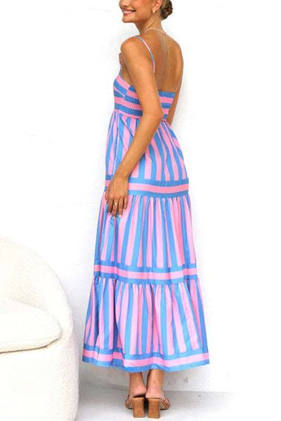 Striped Maxi Dress