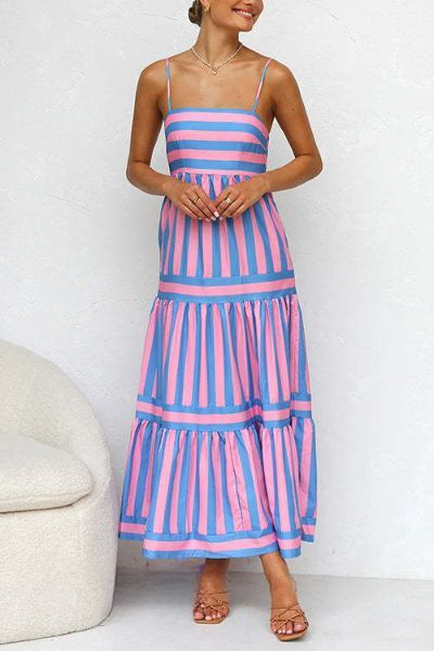 Striped Maxi Dress