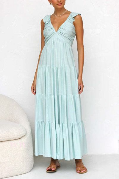 Ruffle Tiered Maxi Dress