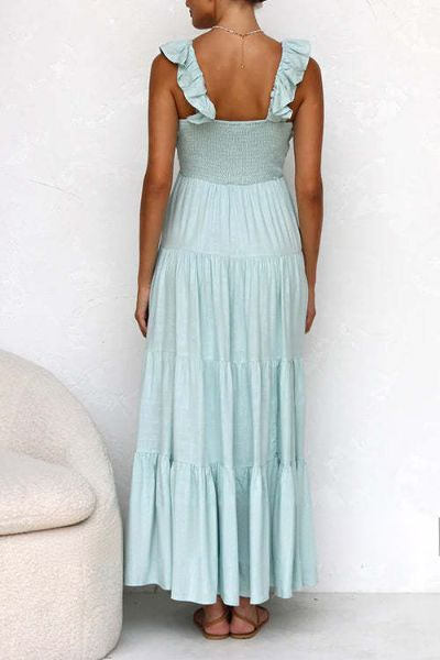 Ruffle Tiered Maxi Dress