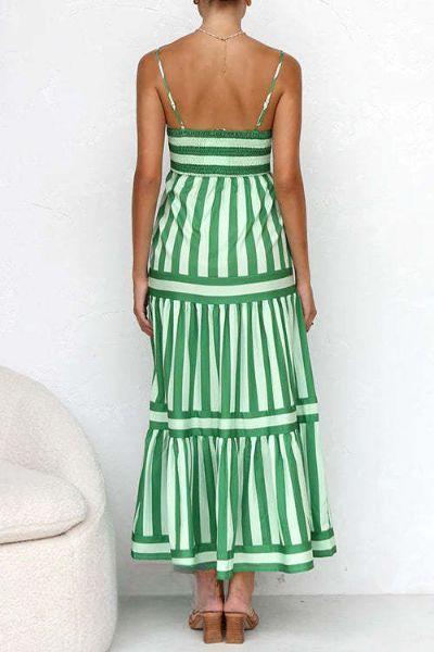 Striped Maxi Dress
