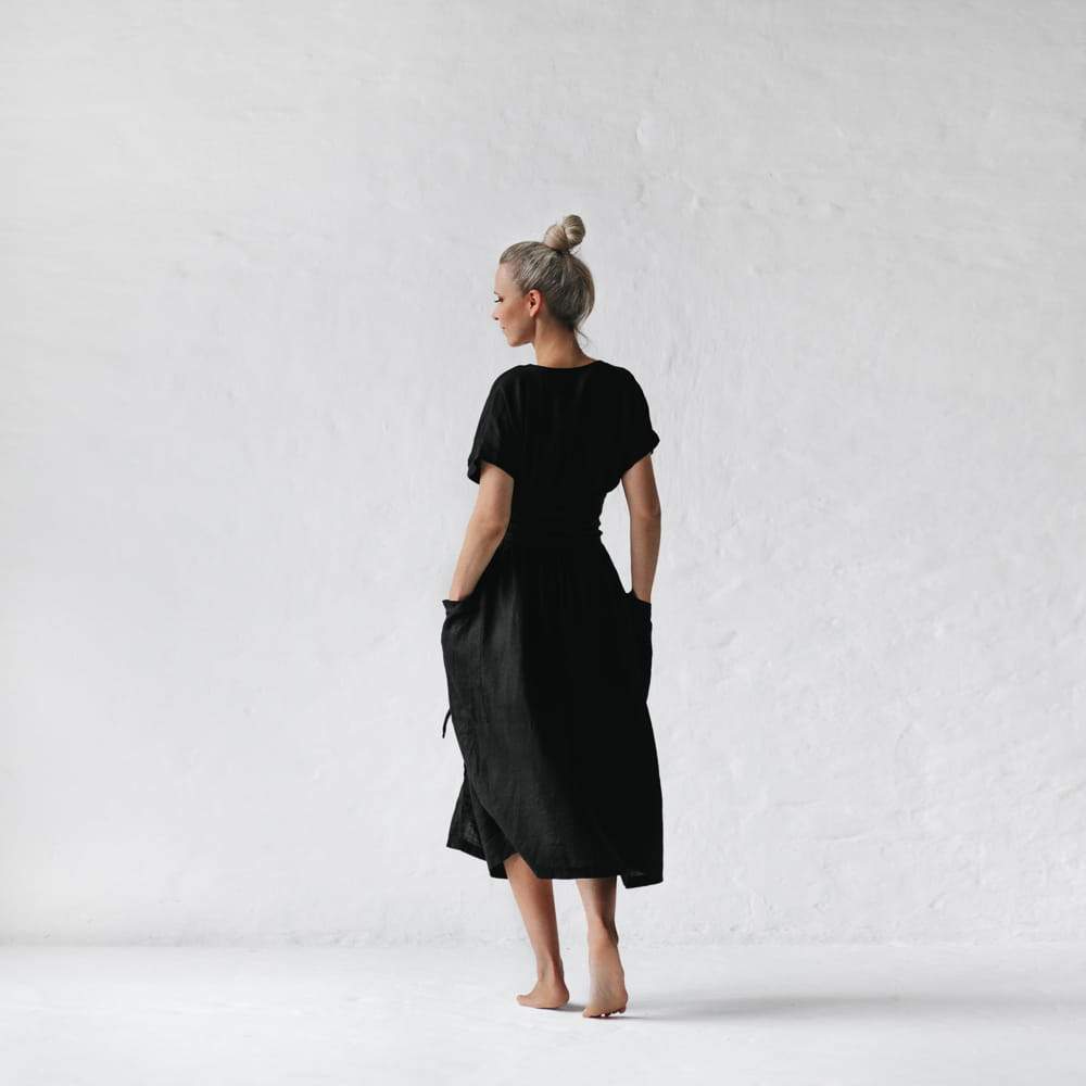 Amelia Cotton Linen Dress