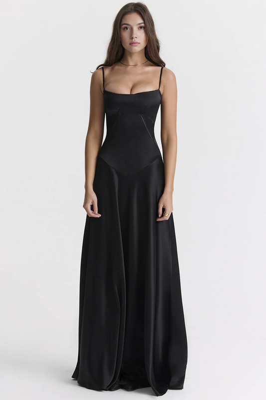 Leila Elegant Bustier Evening Dress