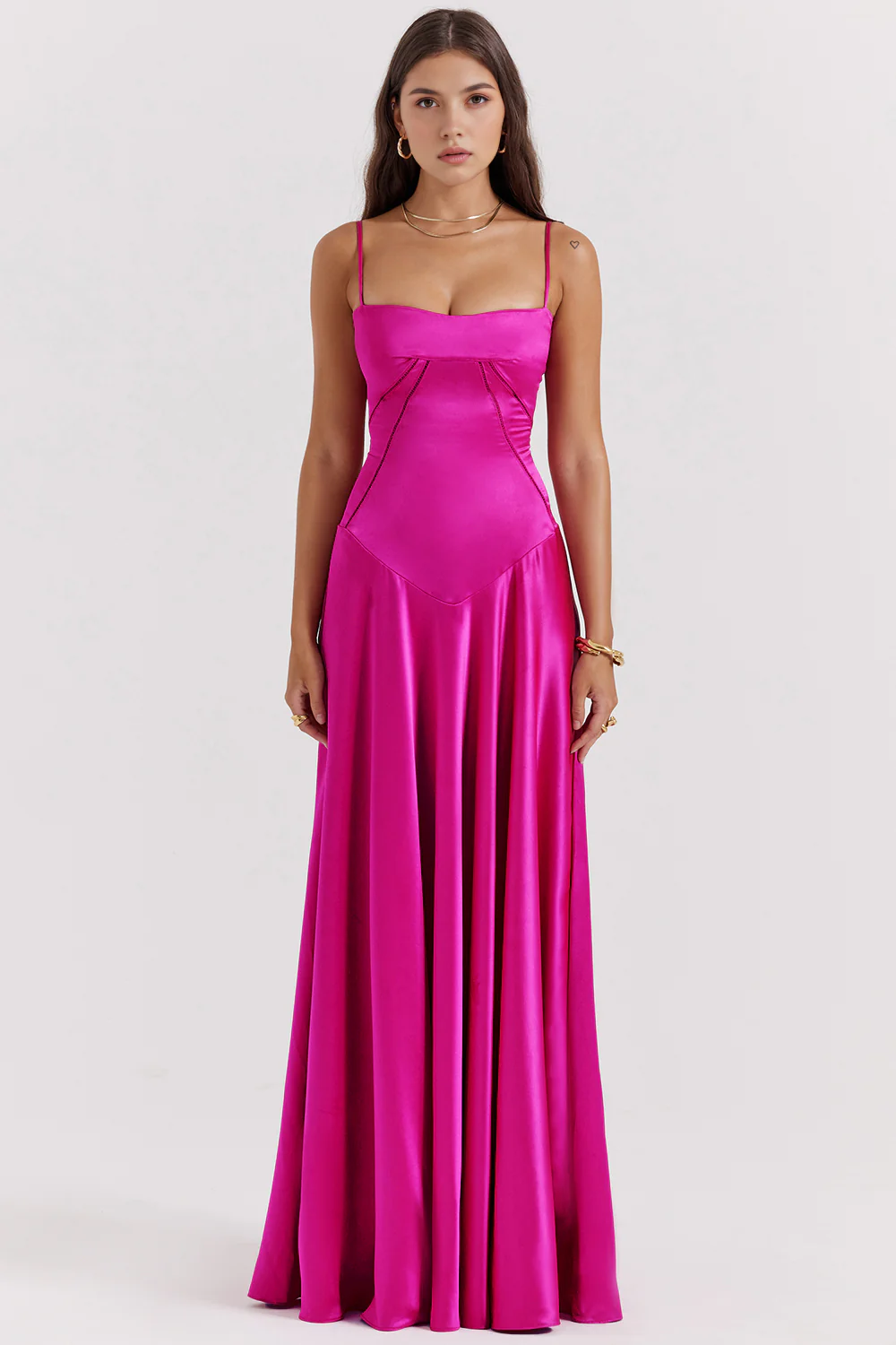 Leila Elegant Bustier Evening Dress