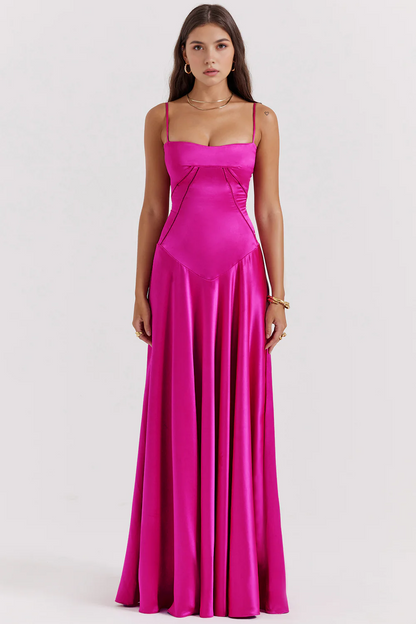 Leila Elegant Bustier Evening Dress
