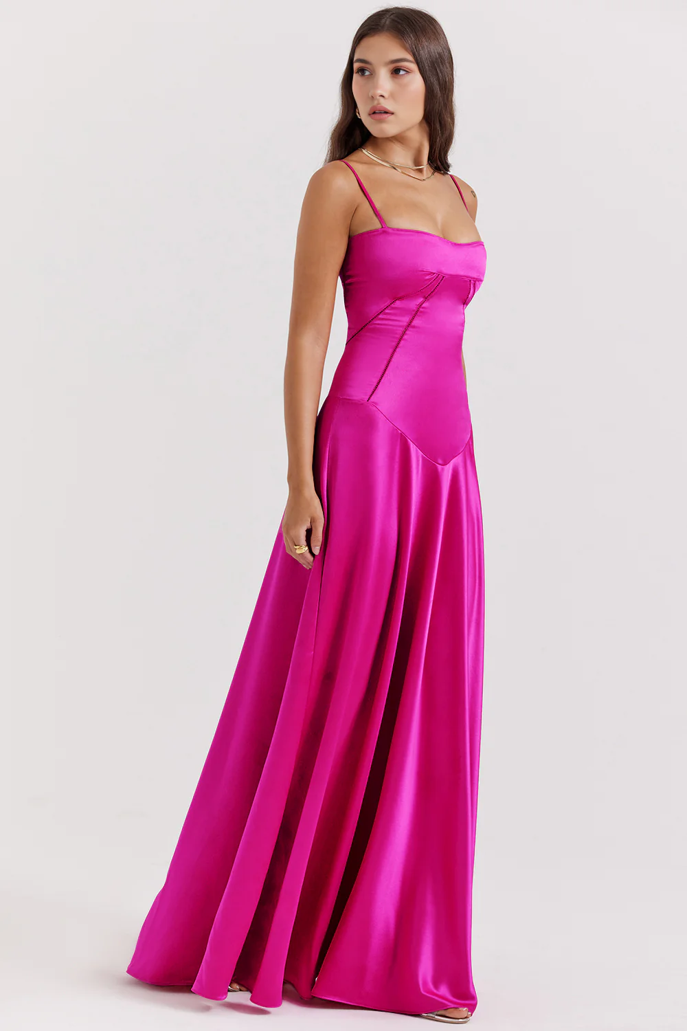 Leila Elegant Bustier Evening Dress