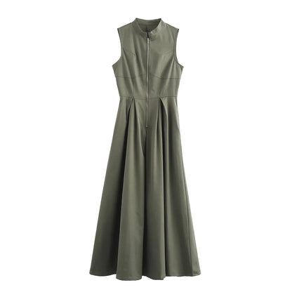 Zaira Sleeveless Midi Dress