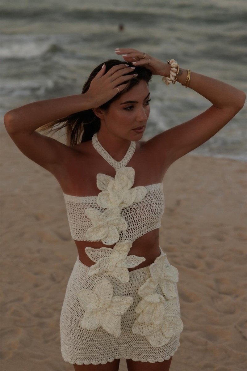 Martha Halter Mini Dress