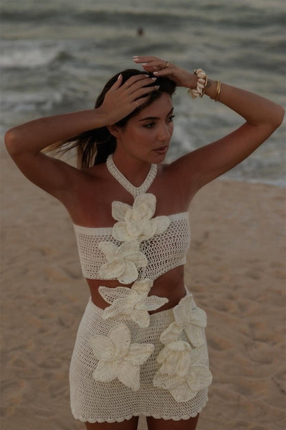 Martha Halter Mini Dress