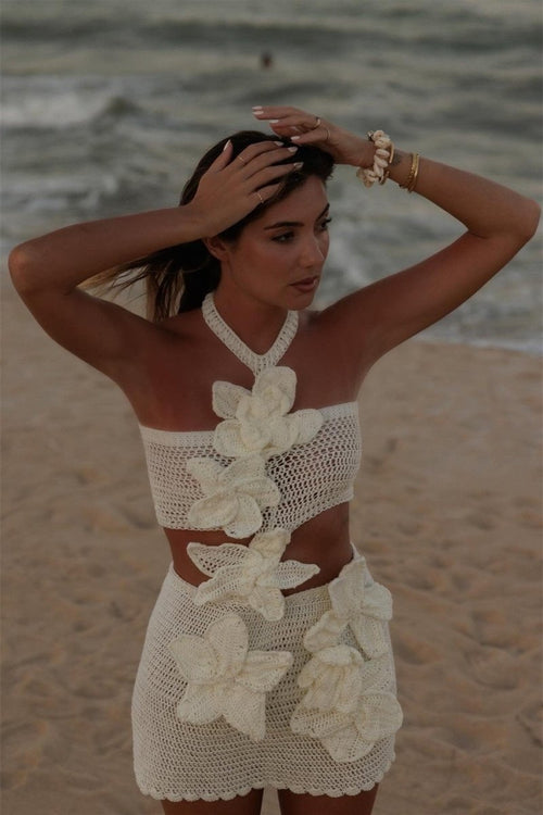 Martha Halter Mini Dress