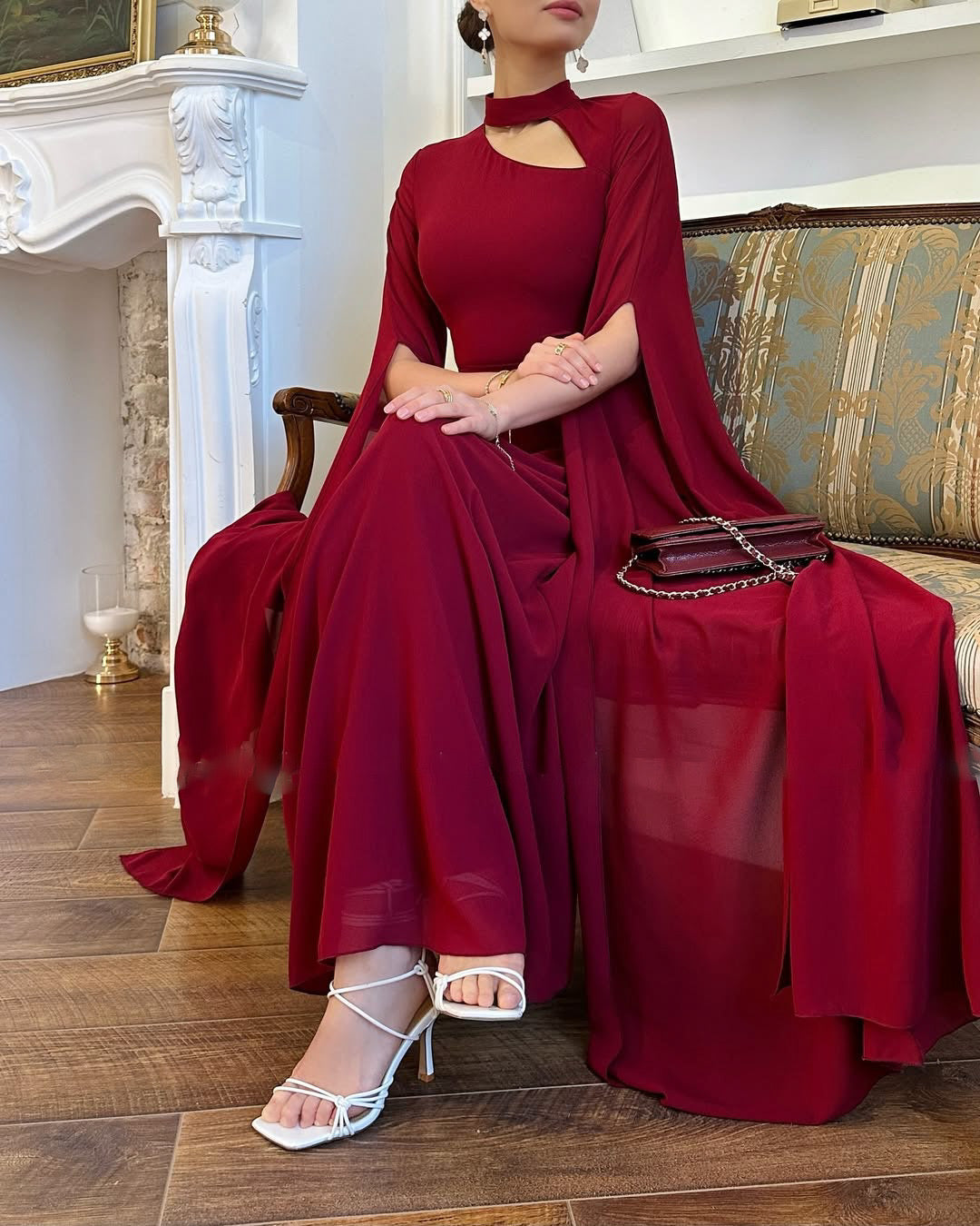 Sophia Elegant Maxi Dress