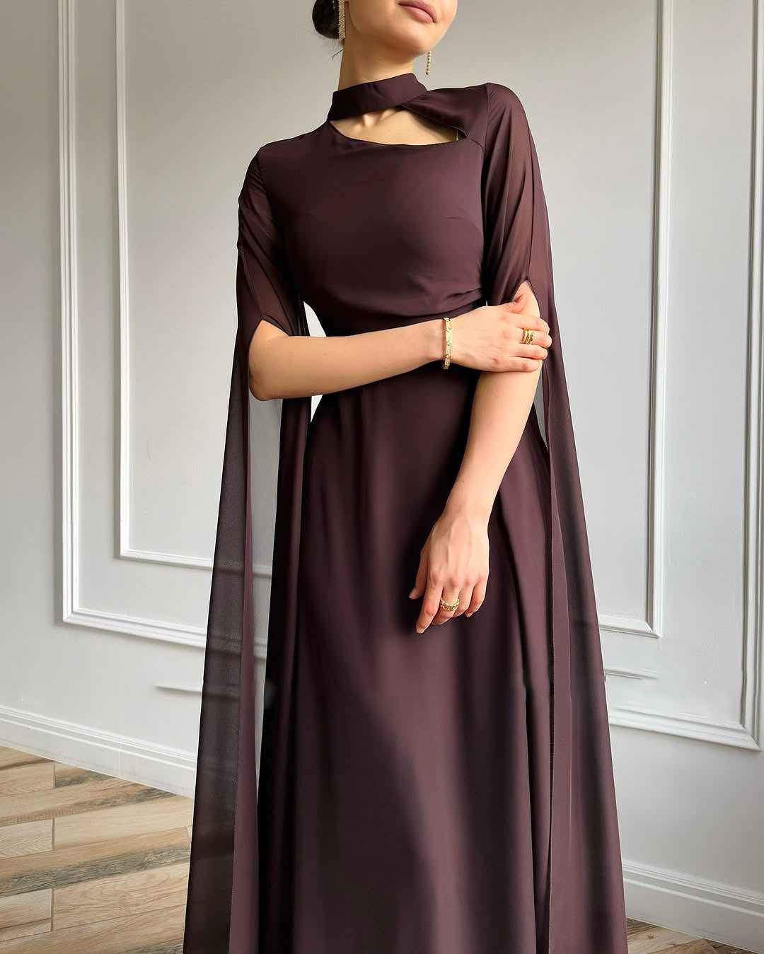 Sophia Elegant Maxi Dress