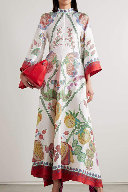 Luciana Artisan-Inspired Maxi Gown